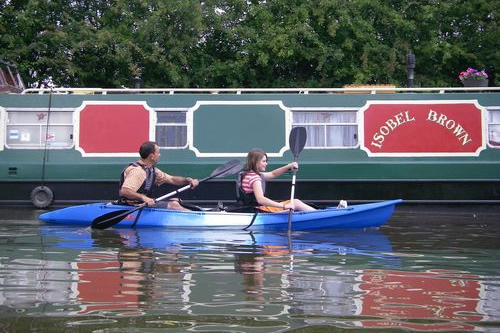 isobel brown gemini kayak in action