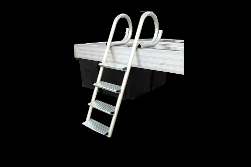 four step aluminum dock ladder