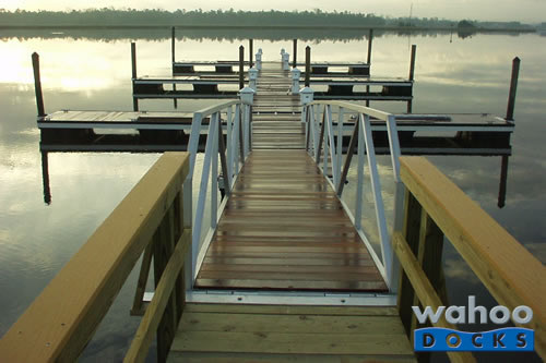 Fishbone Layout Dock